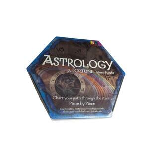 Vintage 2001 Astrology A Fortune Jigsaw Puzzle 1000 Pcs Buffalo Games Chart Path